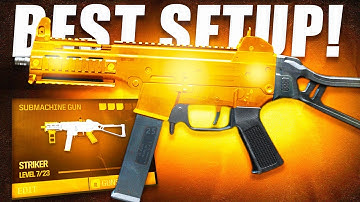 #1 BEST STRIKER CLASS SETUP in MODERN WARFARE 3! 👑 (Best STRIKER Class Setup) - MW3