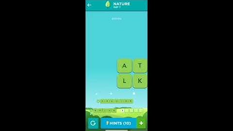 WordBrain 2 Nature Event Day 7 February 28 2021 Answers and Solutions