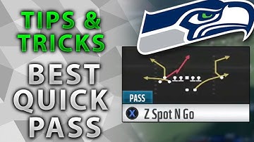 Madden 18 Tips and Tutorials | The Best Quick Pass In the Game | Madden 18 Gameplay