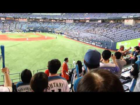 日本ハムファイターズ 中田翔選手 新応援？「PERFECT HUMAN」