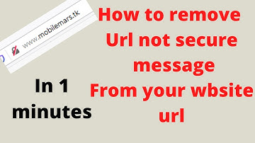 Remove not secure message from website url. How to safe website from hackers.