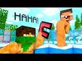 Monster School : Swimming Challenge - Minecraft Animation