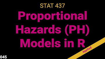 045. Proportional Hazards Models using EHA in R