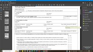 How to fill IMM 5669 E schedule A background/declaration form