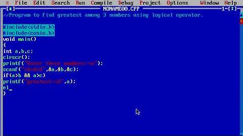 5.2) Program to find Greatest among three numbers using Logical Operator | C Programming