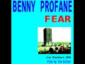 Benny Profane - Fear [Live Blackburn 1990] Filmed by Jim Kutler