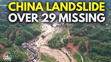China Landslide | Rescue Efforts Underway In Sichuan Province | China News | N18G | CNBC TV18