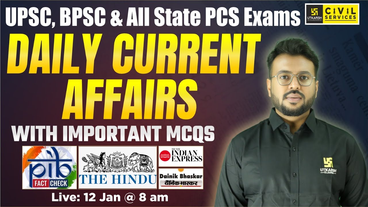 Bihar Current Affairs 2024 Daily Current Affairs BPSC & State PCS