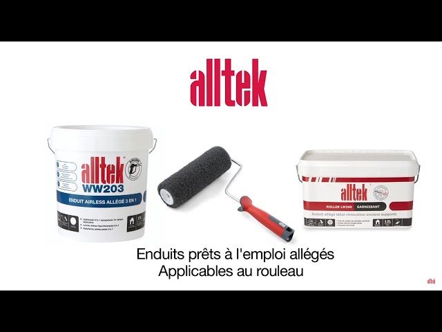 Alltek Roller LM200, l'enduit pour garnir et rénover