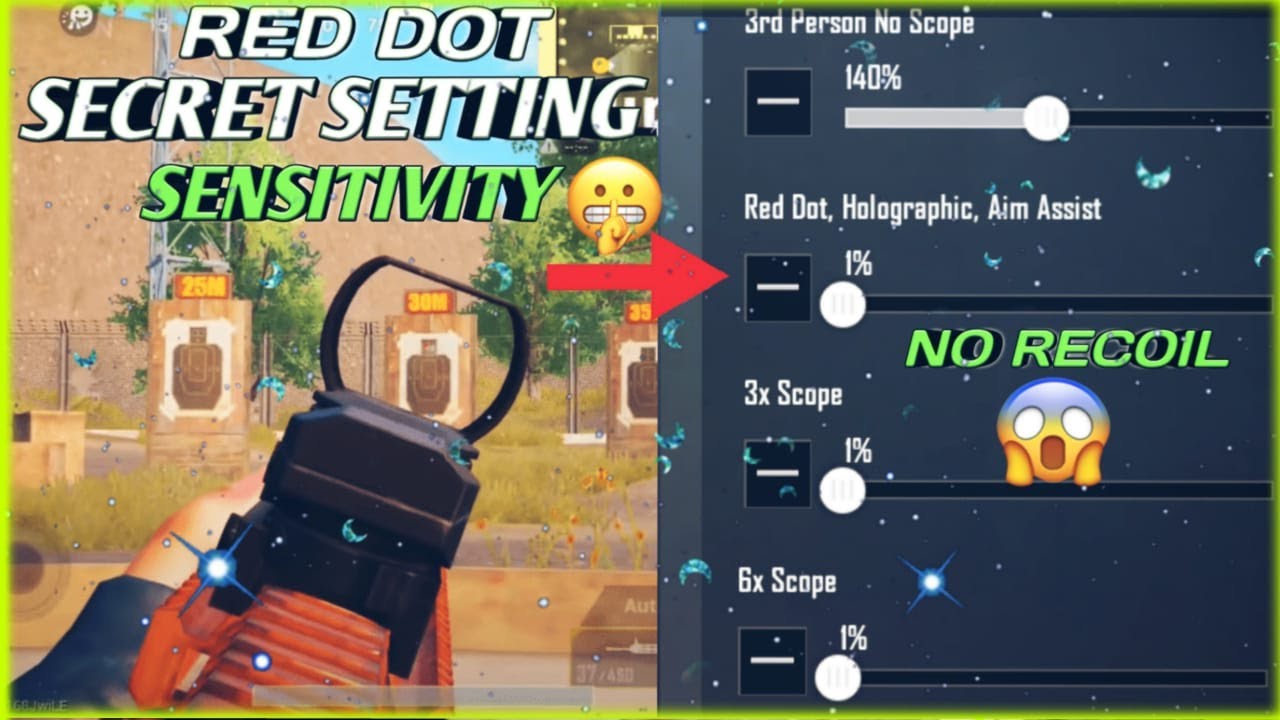 bande Praktisk årsag How To Get The Best Pubg Mobile Settings and Sensitivity| No Recoil Red Dot  Sensitivity Pubg Mobile - YouTube