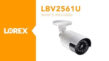 Unboxing the Lorex by FLIR LBV2561U 1080p HD Ultra-Wide Bullet Security Camera