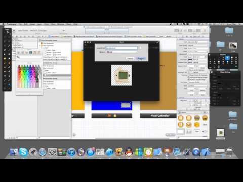 xcode 4.3 make your button - by storyboards
