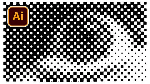 How to Make Halftone Effect With PERFECT Vector Circles in Illustrator - FIXED