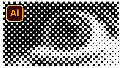 How to Make Halftone Effect With PERFECT Vector Circles in Illustrator - FIXED