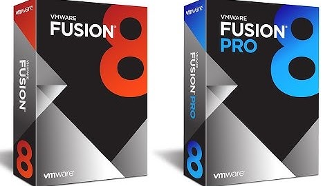 VMWARE FUSION FULL LICENCIA MACOS SIERRA 2018