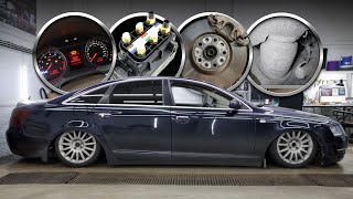 видео: AUDI A6C6 Решаем проблемы с Пневмой и Электро ручником... картинка: AUDI A6C6 Решаем проблемы с Пневмой и Электро ручником...