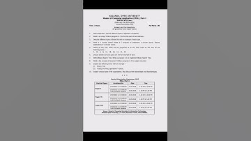 Data and File Structures. (Previous Year