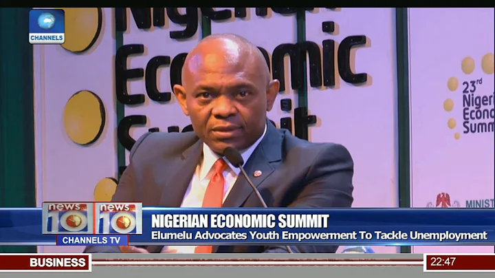 Elumelu Advocates Youths Empowerment To Tackle Unemployment