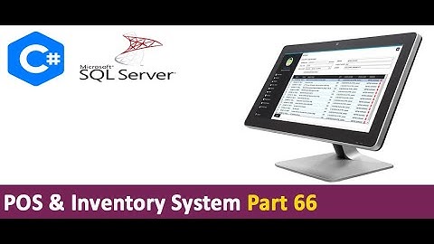 POS And Inventory System Part 66 | Stock Entry With Vendor