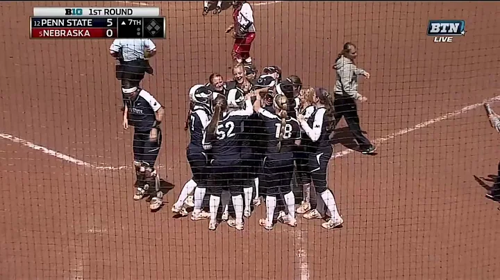 Rebecca Ziegler Solo Home Run vs. Nebraska
