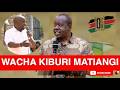 MATIANGI WACHA KISIRANI Senator Wambua Reveals There Is BIG WAR Within United Opposition
