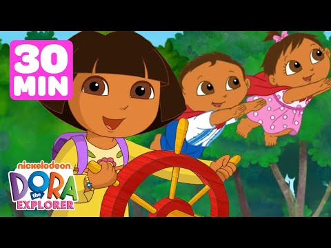 Dora's Best Baby Rescues! 👶 30 Minute Compilation | Dora the Explorer