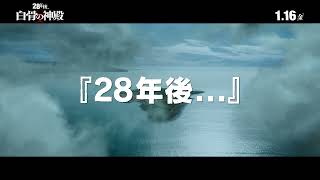始まりは...『28日後...』 悪夢の再来...『28週後...』 もはや人間ではない...『28年後...』全ての物語は『28年後... 白骨の神殿』につながる── 1月16日(金)日米同時公開