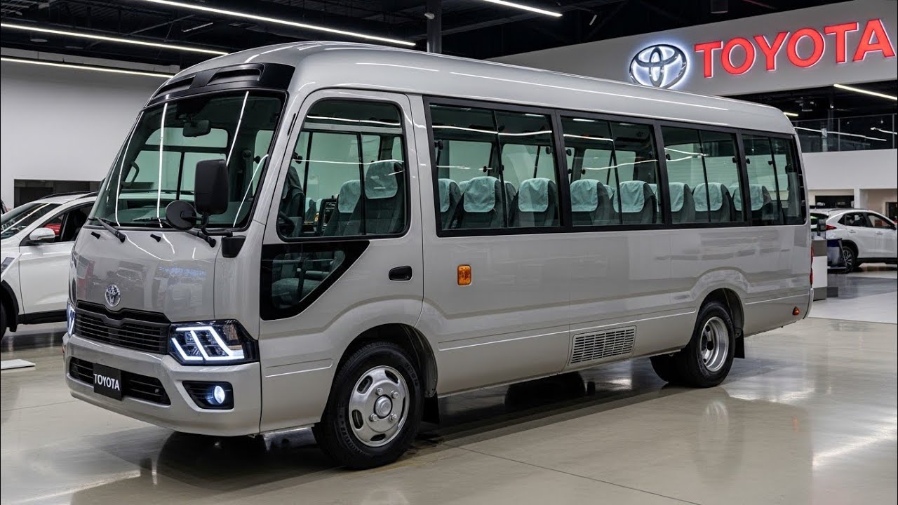 All-New Toyota Coaster 2026 Passenger Bus