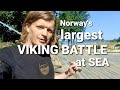 Norway&#39;s largest VIKING BATTLE at SEA