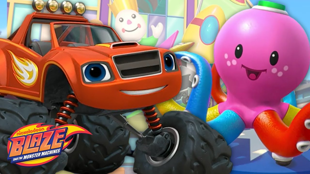 Blaze & The Toy Making Machine! | 5 Minute Episode | Blaze and the Monster Machines