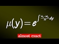 Special integrating factor for almost exact equation, mu(y)