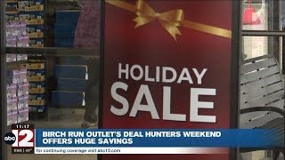 Birch Run Outlet's 'Deal Hunters Weekend' offers some huge savings