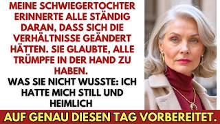 „Du hast hier nichts mehr zu sagen“ grinste meine Schwiegertochter bis ich die Kontrolle zurückholte