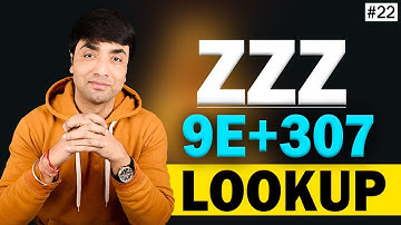 ZZZ LOOKUP | 9E+307 LOOKUP | VLOOKUP Function Excel | Tips and Tricks