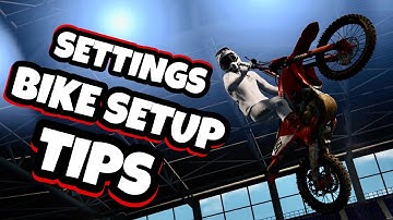 Settings, Bike setup, and Tips (MESX 25)