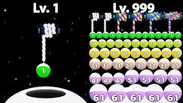 ROPES & BALLS - ASMR Idle Clicker Games (Level Up Balls)