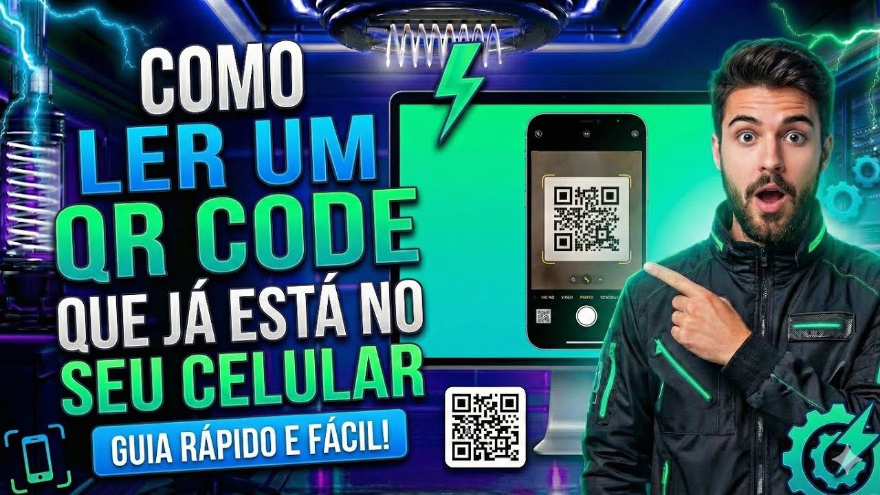 Como LER um QR CODE que JÁ ESTÁ NO SEU CELULAR