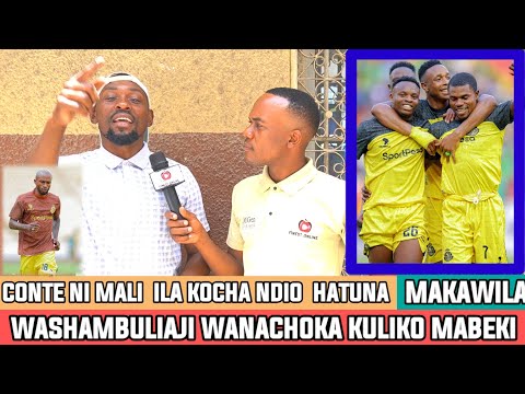 MAKAWILA BALA CONTE NI MTU ILA KOCHA HATUNA MUDATHIR WA KUSHINDWA KUCHEZA WASHAMBULIAJI WANACHOKA