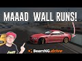 A Pro Drifter drifts BeamNG Drive