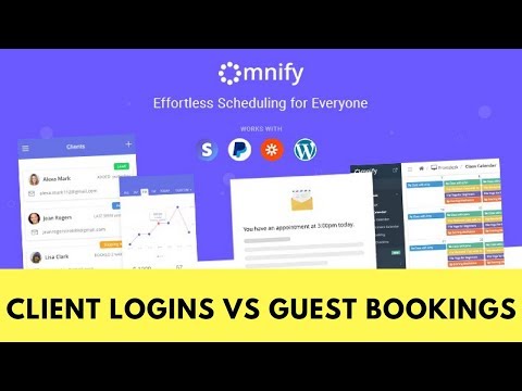 Client Login vs  Guest Login