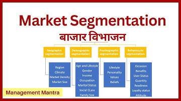 Market Segmentation in Hindi | Concept, Bases/Types/Forms with Examples | STP | Marketing Management