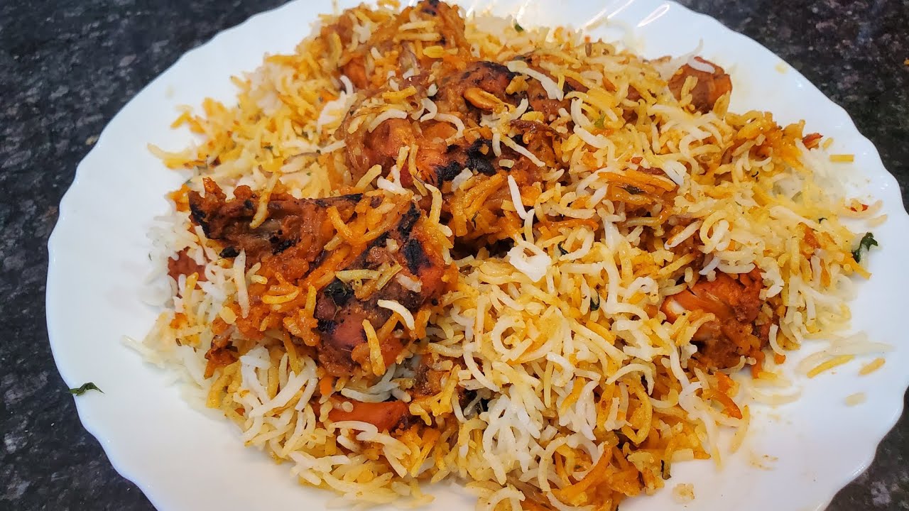 Tandoori Chicken Biryani |तंदूरी चिकनबिरयानी | Chicken Biryani Recipe |Dum BiryaniTandoori with me 