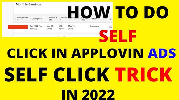 Applovin Self click trick से कमाई कैसे करे | High Earning |  New Earning App Applovin Payment proof