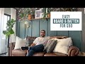 SUPER EASY Board and Batten Wall Installation |  DIY ACCENT WALL