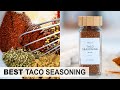 EASY HOMEMADE TACO SEASONING | healthy, no fillers or additives!