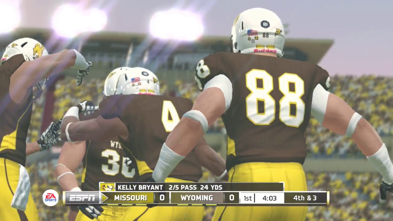 (Missouri Tigers vs Wyoming Cowboys) SEC (NCAA Football 20 ...