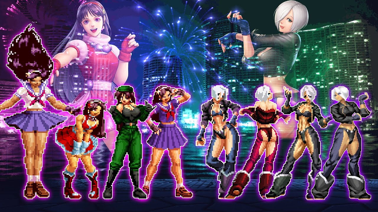 Athena Team VS Angel Team | .M.U.G.E.N.