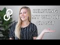 I RELISTED MY ENTIRE CLOSET AFTER BEING CLOSED FOR 3 WEEKS | What happened when my closet reopened?
