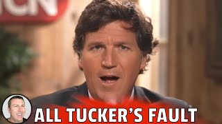 Tucker Carlson Blamed For It All 😂