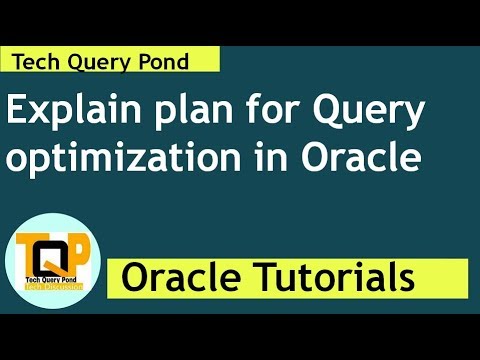 Video: Was ist Explain-Plan in PL SQL?
